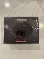 Monster Round One Portable Wireless Waterproof Speaker IPX8 BRAND NEW  SEALED 