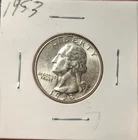 1953 Washington Quarter ~ Gem BU ~ 90% Silver