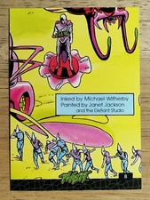 1993 The River Group Plasm Zero #8 Inked by Michael Witherby