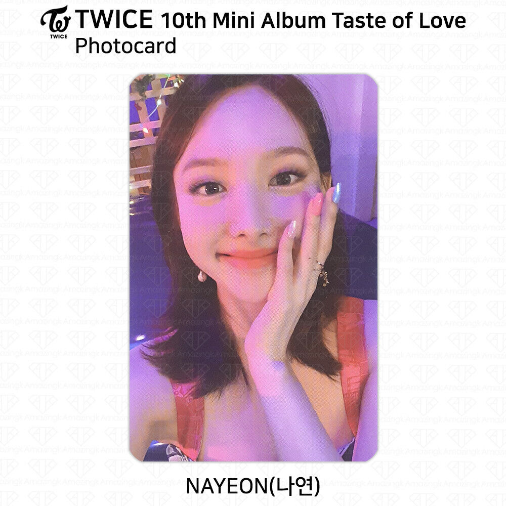 twice Taste of Love ナヨン コンプ TWICE 10th Mini Album Taste of Love Official Photocard