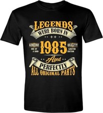 40th Birthday Shirt, Legends were Born in 1985, Vintage 40 Years Old T-Shirt