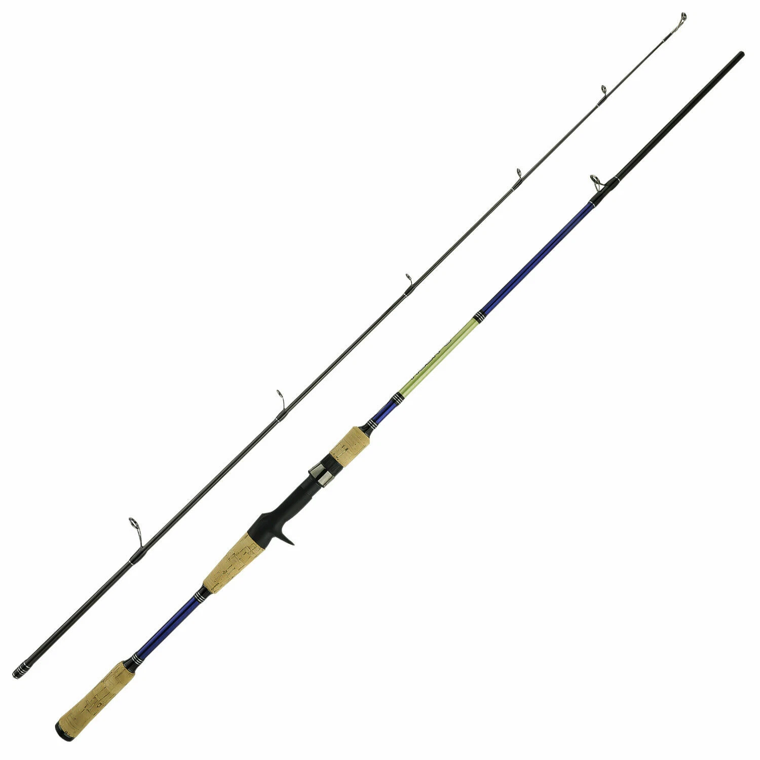 Tiger-C 2-Piece 6'6-Feet 8-17LB Carbon Fiber Baitcasting Fishing Rod
Opens in a new window or tab