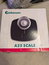 Adamson A25 Scales for Body Weight - Up to 400 LB - NEW 2024-5.3" Dial on 12.4"