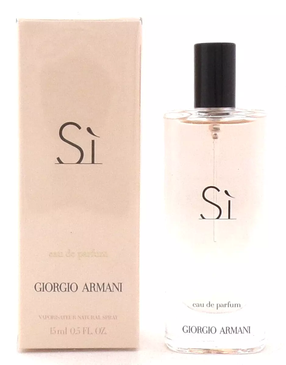 Giorgio Armani Si 15 ml/0.5 oz Eau de Parfum Travel Spray. Brand Sealed Box | eBay