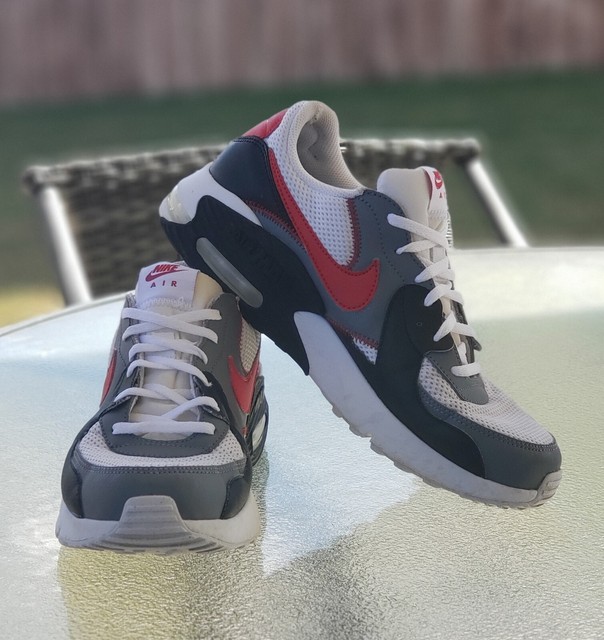 Size 9 - Nike Air Max Excee White University Red - CZ9204-100 for sale online | eBay