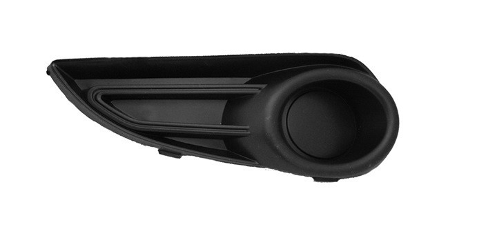 Grille de calandre avant droit premium et cache halogène en ABS injecté pour Citroën C1