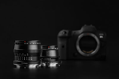 TTArtisan 50mm F1.2 Manual Lens For Canon RF Mount - APS-C Large Aperture Prime Lens