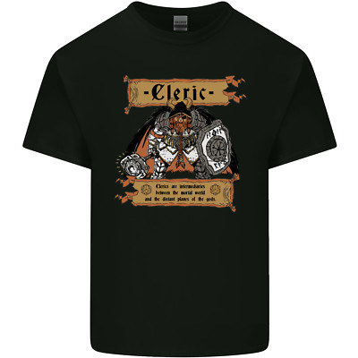 RPG Rollenspiele Kleriker Drachen Kinder T-Shirt Kinder
