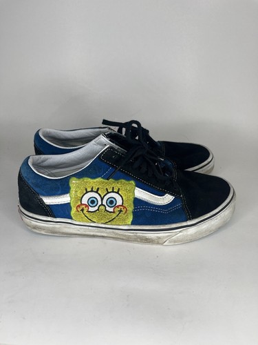 Vans Shoes Sneakers Sponge Bob SquarePants Men Size 7