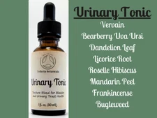 URINARY TONIC Herbal Tincture Blend / Liquid Extract / Organic Apothecary Herbs