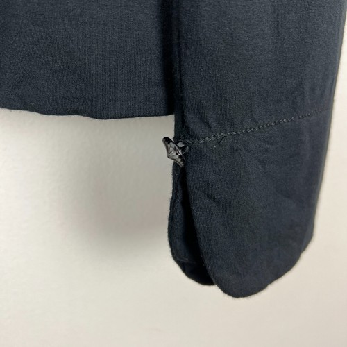 J Jill Cardigan Sweater Jacket Womens Medium Black Button Up Long Sleeve Stretch - Picture 6 of 11