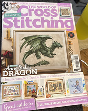 Rare The World of Cross Stitching JULY 2021