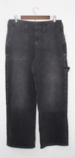 Free People We The Free Black Major Leagues Mid-Rise Cuffed Jeans Size 29 NWT