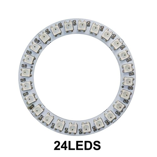 WS2812B 8/16/24/35/45Leds Pixel SP110E Controller Kit Ring Individul Addressabie - Picture 16 of 31