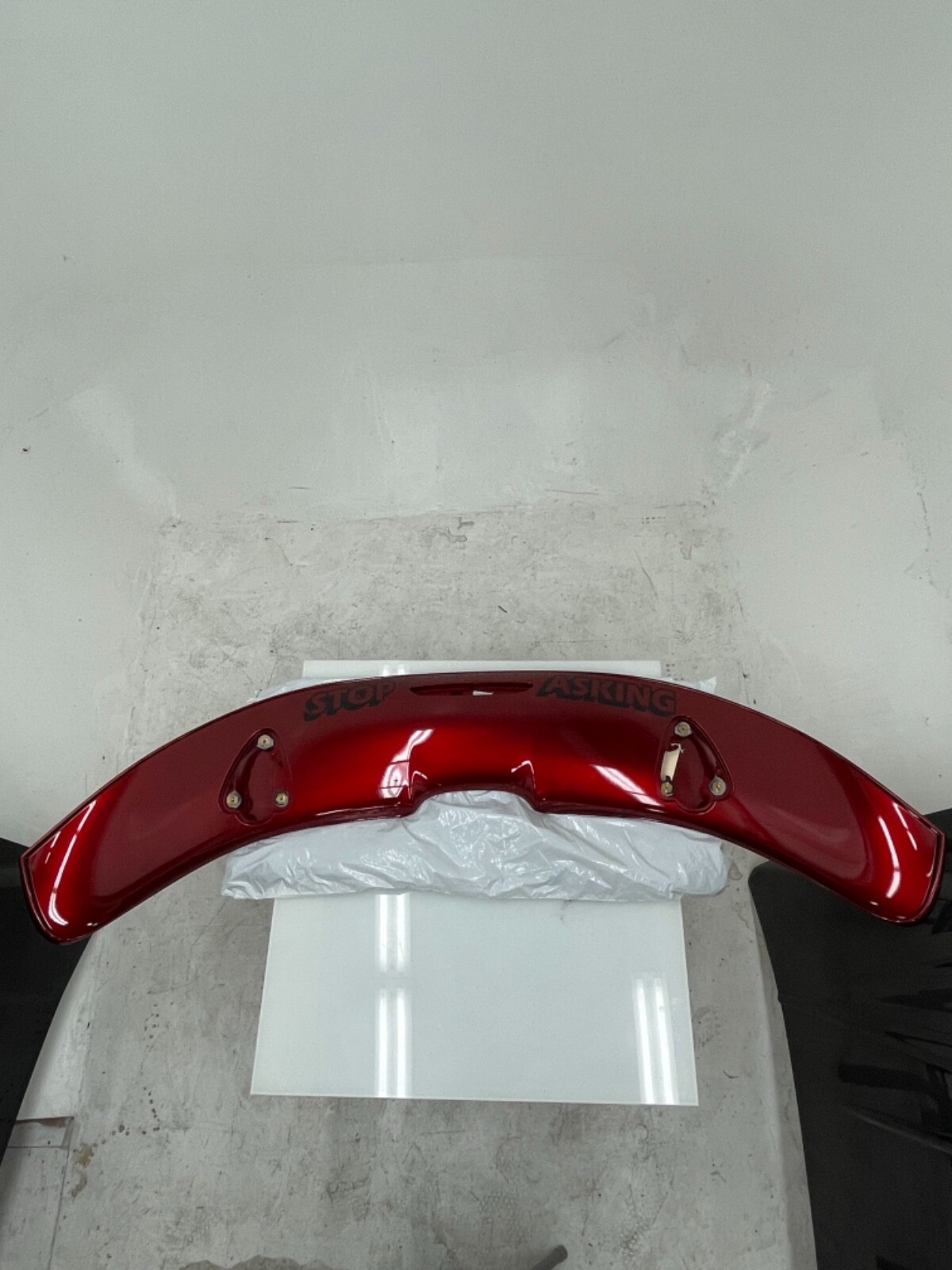OEM McLaren 720s Wing - Volcano Red