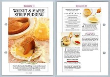Walnut & Maple Syrup Pud #11 Desserts Prue Leith's Confident Cooking Recipe Page