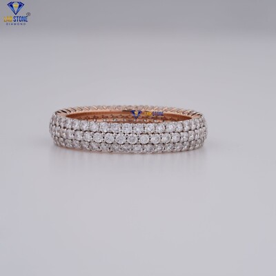 1.16 TCW Round Cut Antique Labgrown Diamond Ring 925 silver Labstone
