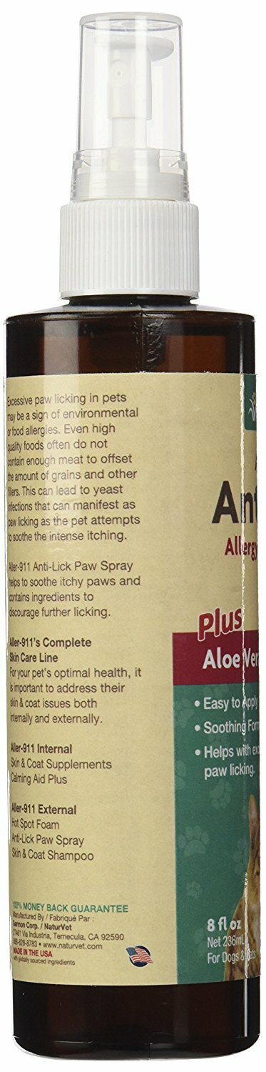 anti lick paw spray