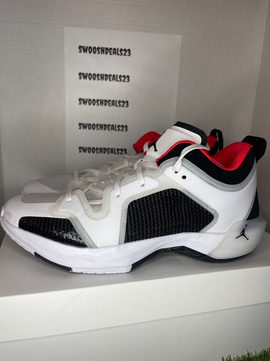 ãNIKEãAir Jordan 37 Men's Basketball_100 Nike Air Jordan 37 Low ð¥ Men's Basketball Shoes White Black