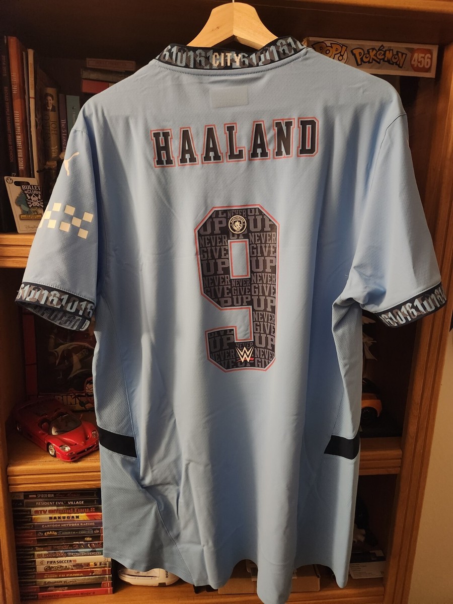 マンチェスター・シティ ハーランド　HAALAND 9 シャツ Lサイズ マンチェスター・シティ ハーランド HAALAND 9 シャツ Lサイズ