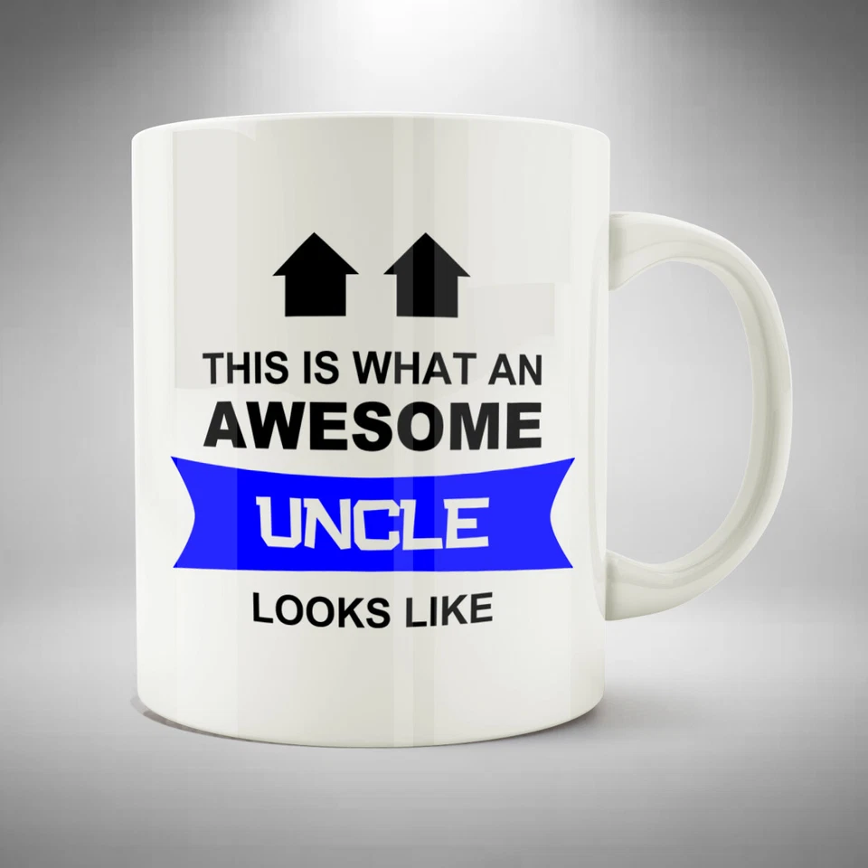 ACB DESIGN Uncle Mug / Cup Coffee Tea Funny Gift This Is What An Awesome Looks Like