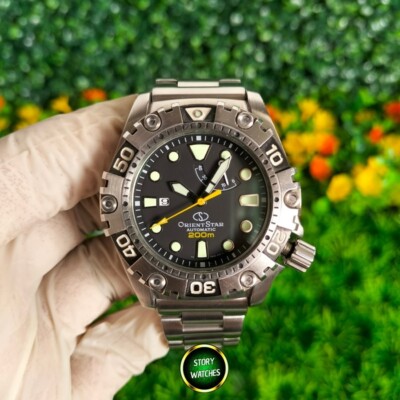 Rare ORIENT STAR Revolver WZ0351FD Black Power Reserve