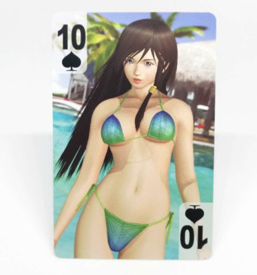 10 Spade Kokoro DEAD OR ALIVE Extreme 2 Playing Cards KOEI TECMO JAPAN GAME