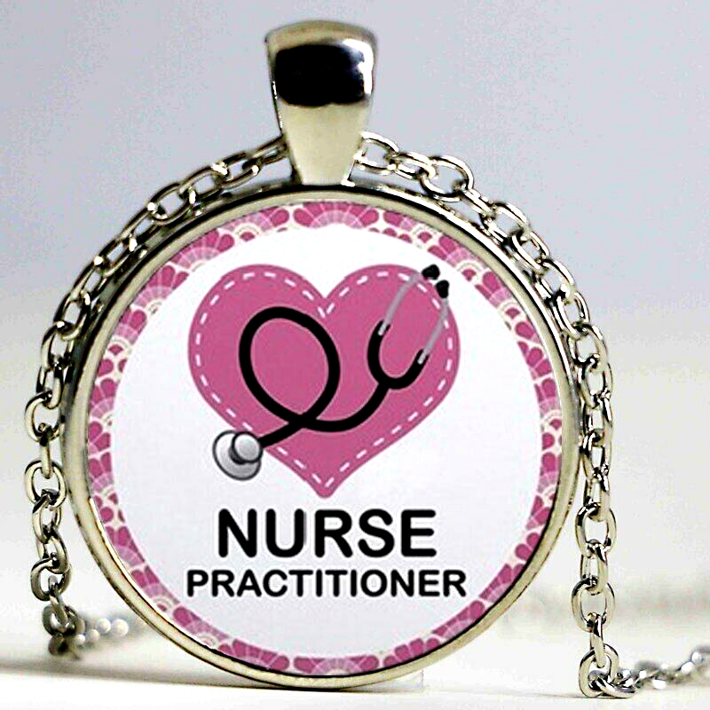 NURSE RN pendant charm 18