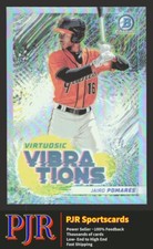 2022 Bowman #VV-18 Jairo Pomares  Virtuosic Vibrations San Francisco Giants