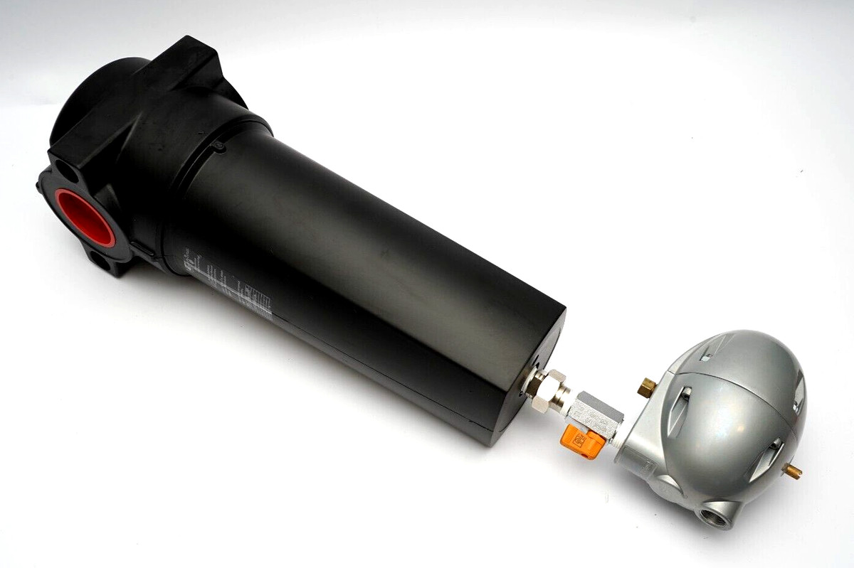 Gardner Denver water separator with automatic float drain valve 2 