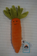 GENUINE Jellycat Vivacious Vegetable Carrot - Soft Plush Toy - MY PHOTOS