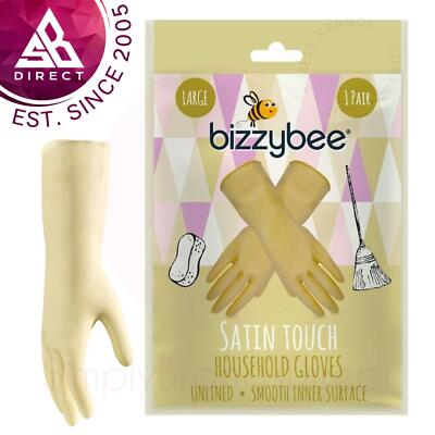 Cleaning Gloves Bizzybee Latex Free Gloves Bizzybee Satin Touch
