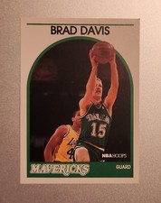 1989-90 HOOPS BRAD DAVIS DALLAS MAVERICKS #296