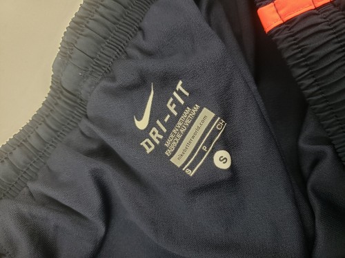Nike Small Shorts Women's Running Navy Blue Dri Fit Mesh Lined 624278-464 - Picture 6 of 14