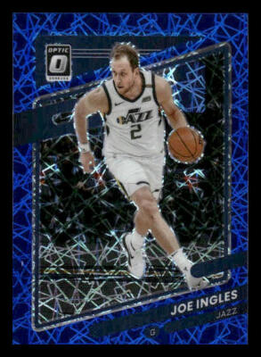 2021-22 Donruss Optic #53 Joe Ingles Blue Velocity Utah Jazz