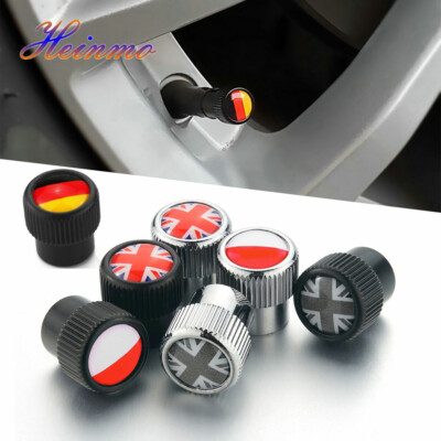 4PCS Auto Reifen Ventilkappen Reifenluft Staubschaft Universal for MINI Cooper S