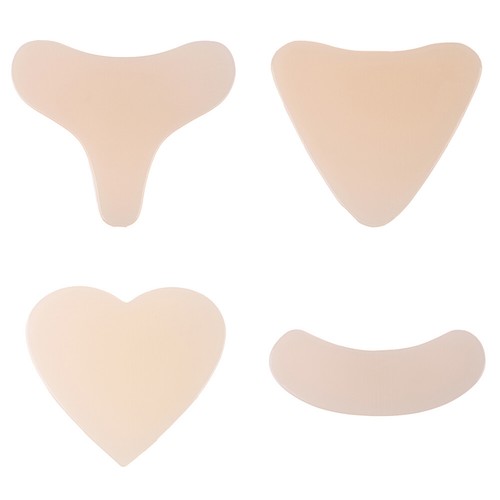 Silicone Chest Pad Anti-wrinkle Firming Chest Skin Patch Washable Face Skin Care