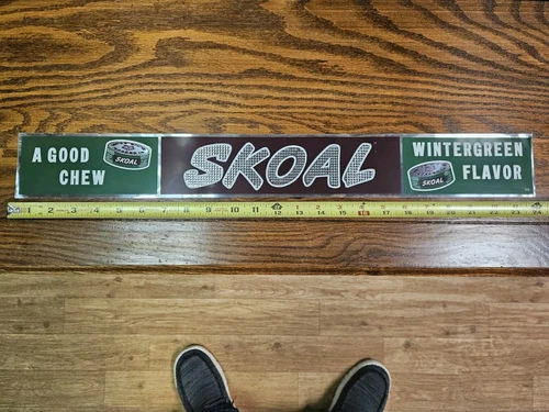 Vintage Skoal Tin Advertisement