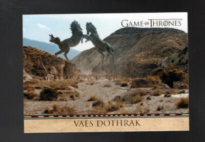 2020 Game of Thrones The Complete Series Maps of the Realm  M12 card