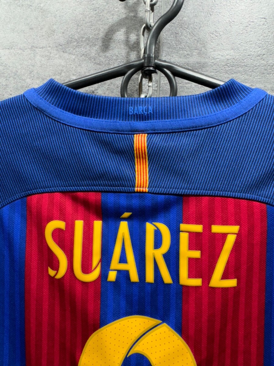 Nike FC Barcelona Suarez #9 13/15 Home Junior Football Shirt Nike FC Barcelona Suarez #9 13/15 Home Junior Football Shirt