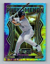 2025 Panini Select Drew Burress Phenomenon Tie Dye Prizm Baseball Card 14/25