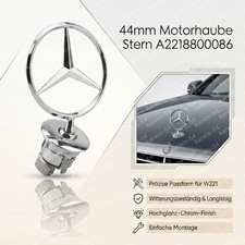 Motorhaube Emblem Stern Badge F&uuml;r Mercedes Benz W204 W208 W212 A2108800186
