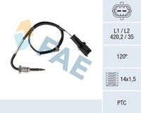 FAE Sensor, Abgastemperatur 68082 FüR Chevrolet Opel