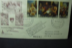 1967 San Marino FDC "Giovanni Francesco Barbieri" to Rome Italy