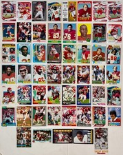 Kansas City Chiefs 1969 to 2024 NFL Football Trading Cards Team Lot of 53