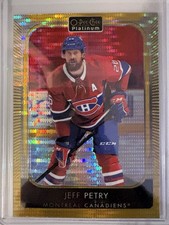 Jeff Petry 2021-22 O-Pee-Chee OPC Platinum Seismic Gold #53 /50!