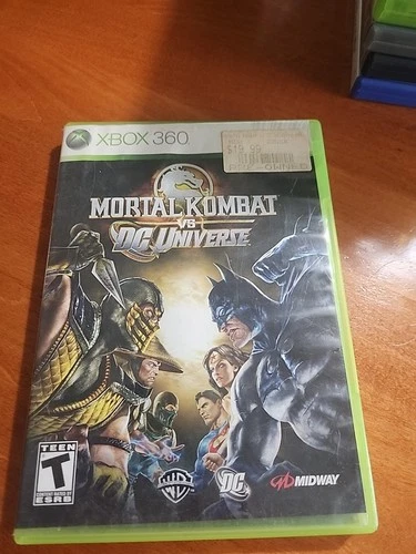 Mortal Kombat vs. DC Universe (Xbox 360, 2008) Tested Working COMPLETE
