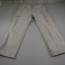 511 Tactical Pants Mens 38x32 Beige Cargo Canvas Tactical Workwear Utility