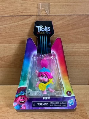 Trolls Dream Works World Tour 3 Inch Collectible Poppy Neu