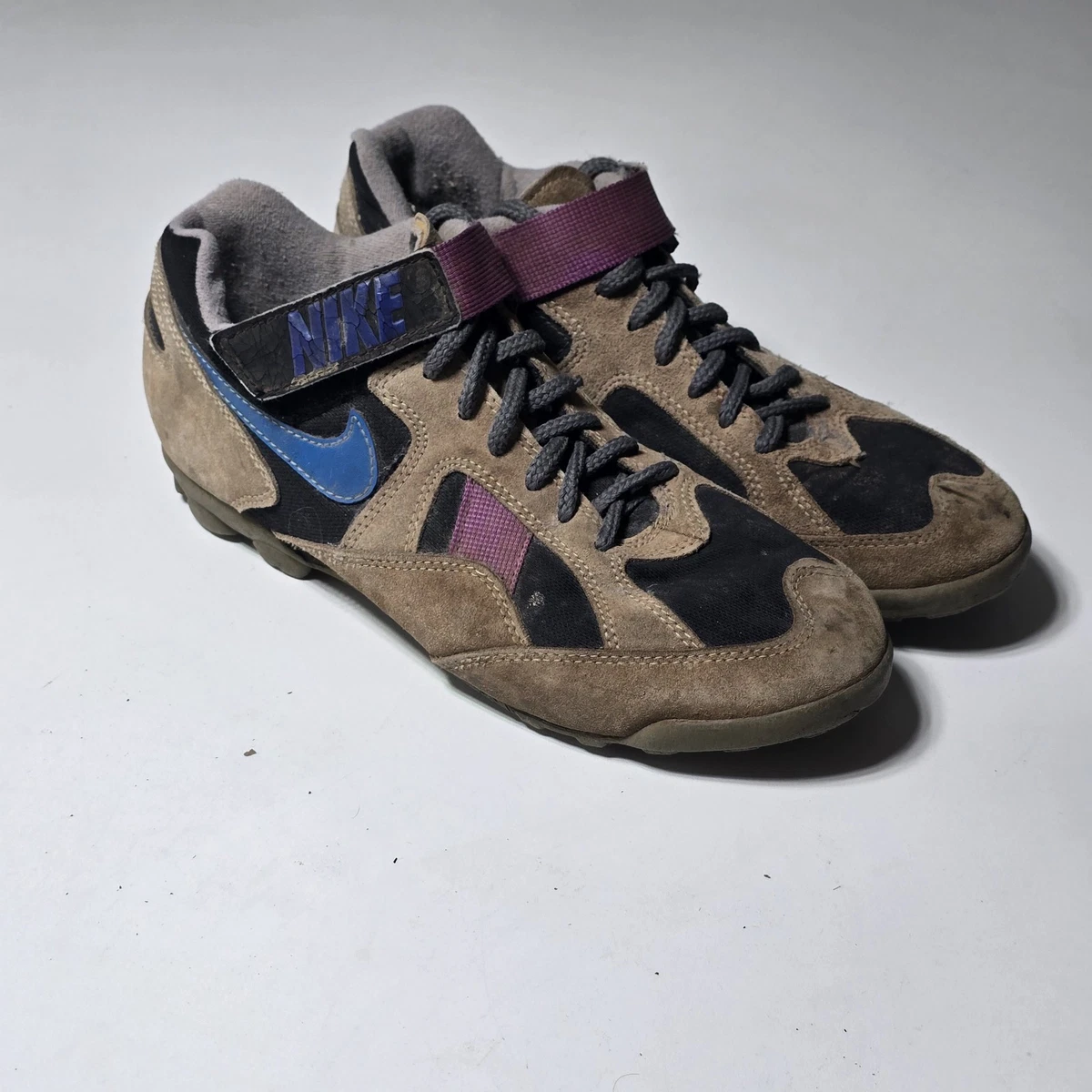 VTG Nike Cycling Shoes Men 13 Brown Poohbah ACG Mountain Bike MTB SPD Cleats 90s Up for sale is a rare, vintage pair of Nike ACG (All  main image 2